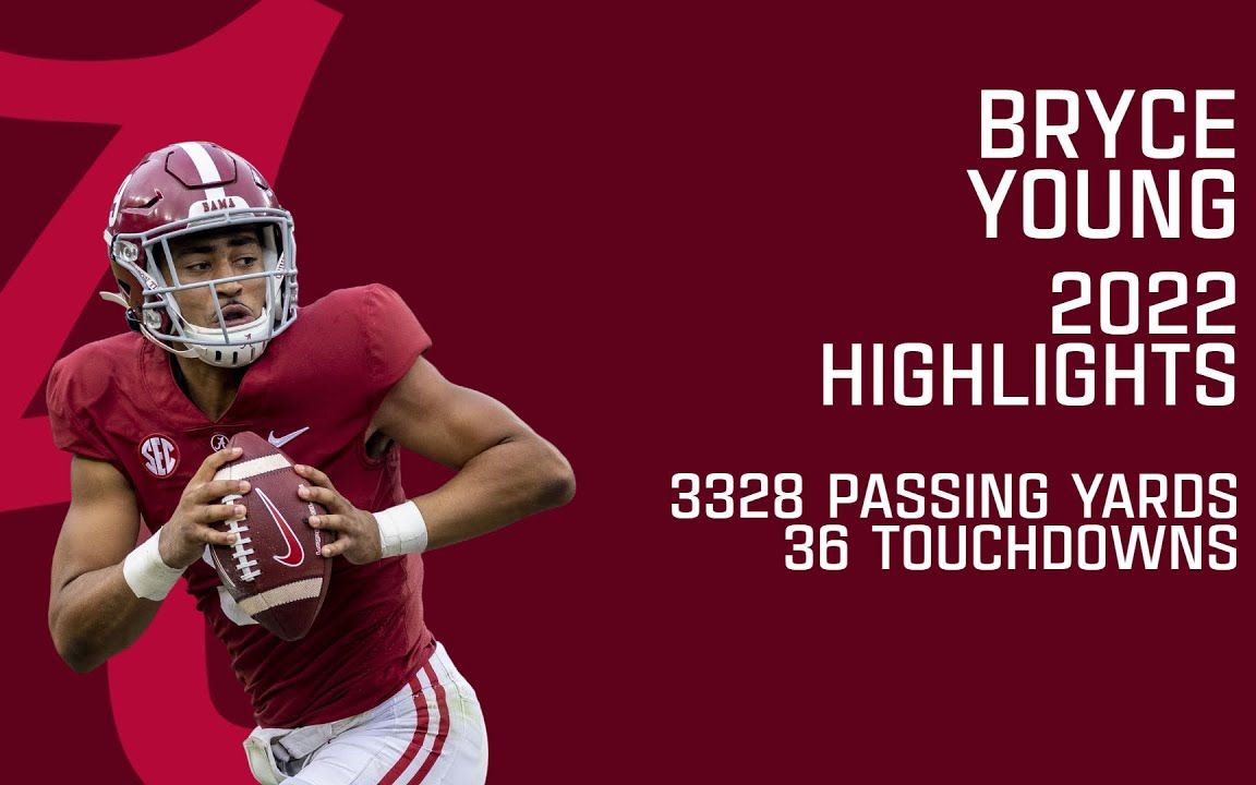 2023年nfl选秀:阿拉巴马大学四分卫bryce young