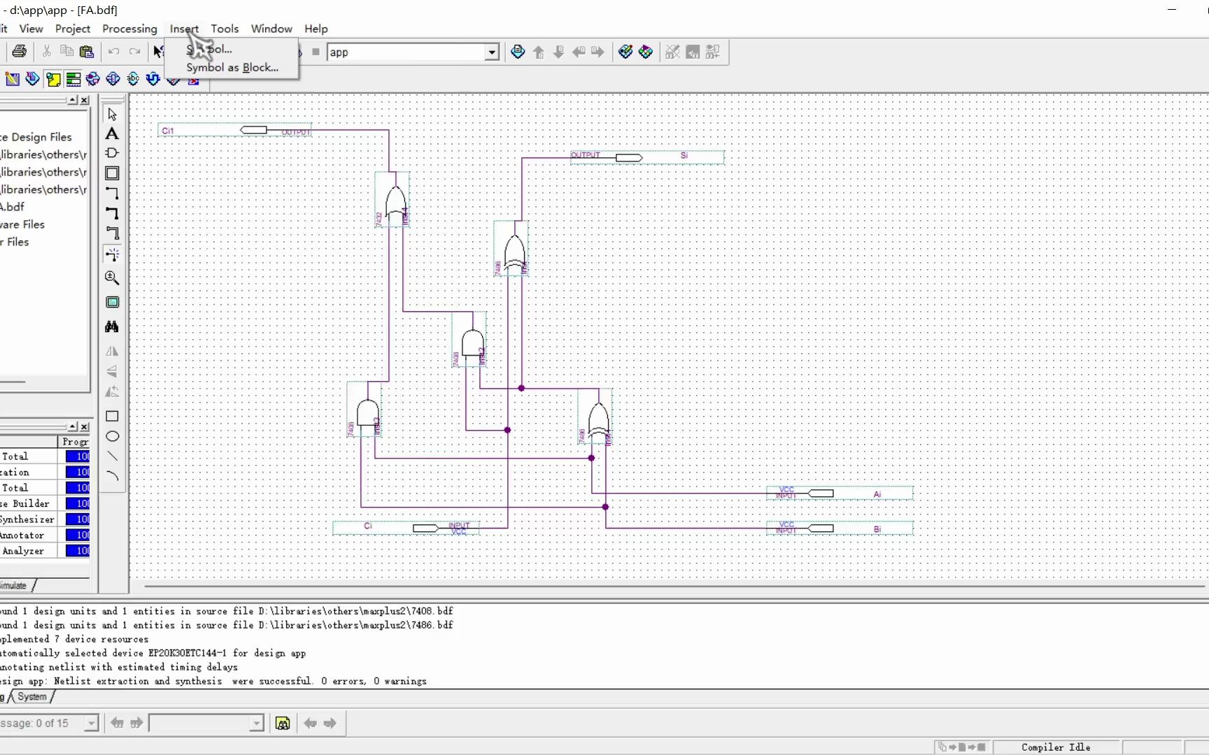 quartus2运算器组成实验哔哩哔哩bilibili