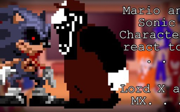 MX vs Lord x  sprite animation (mario pc port vs sonic port) 