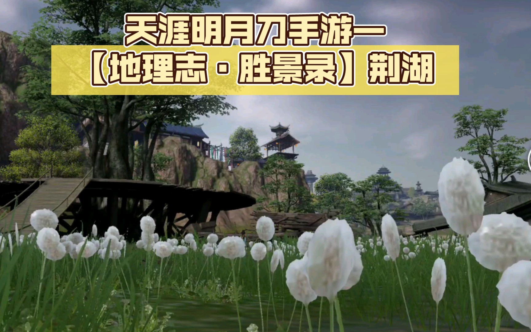 天涯明月刀手游——【地理志】——荆湖