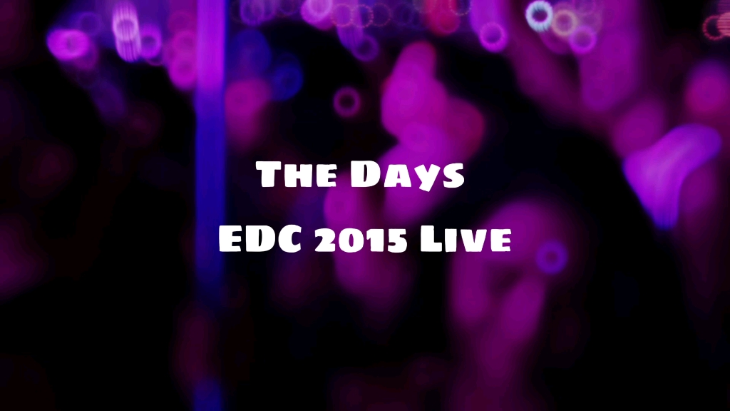 avicii-the days(edc 2015 live version)(字幕重置)