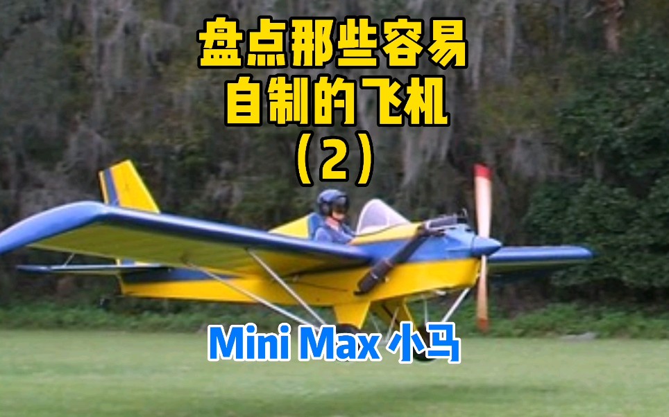 盘点那些容易自制的飞机(2)MiniMax小马哔哩哔哩bilibili