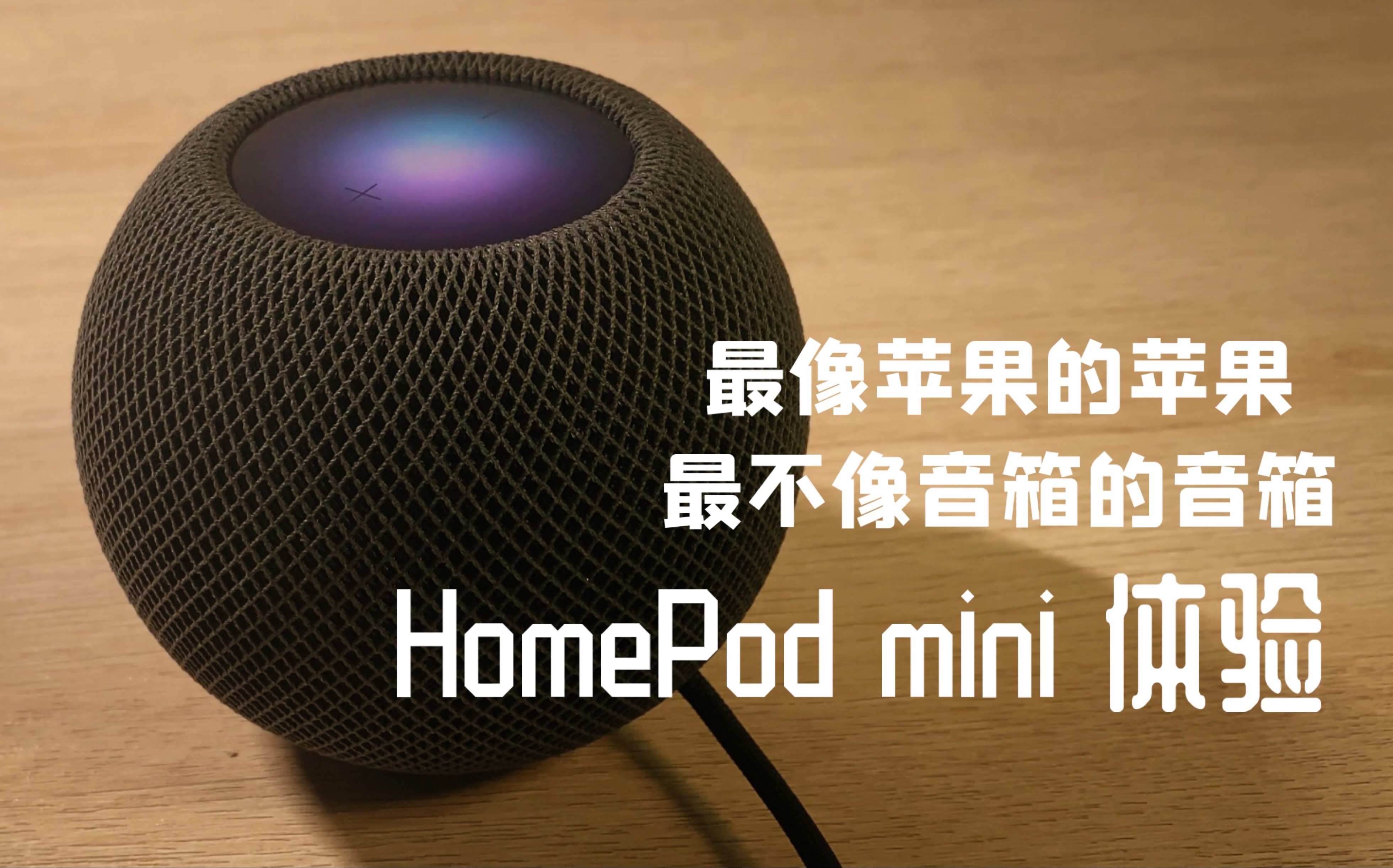 siri真不傻 动静也不小 苹果homepod mini使用体验_哔哩哔哩 (゜-゜)