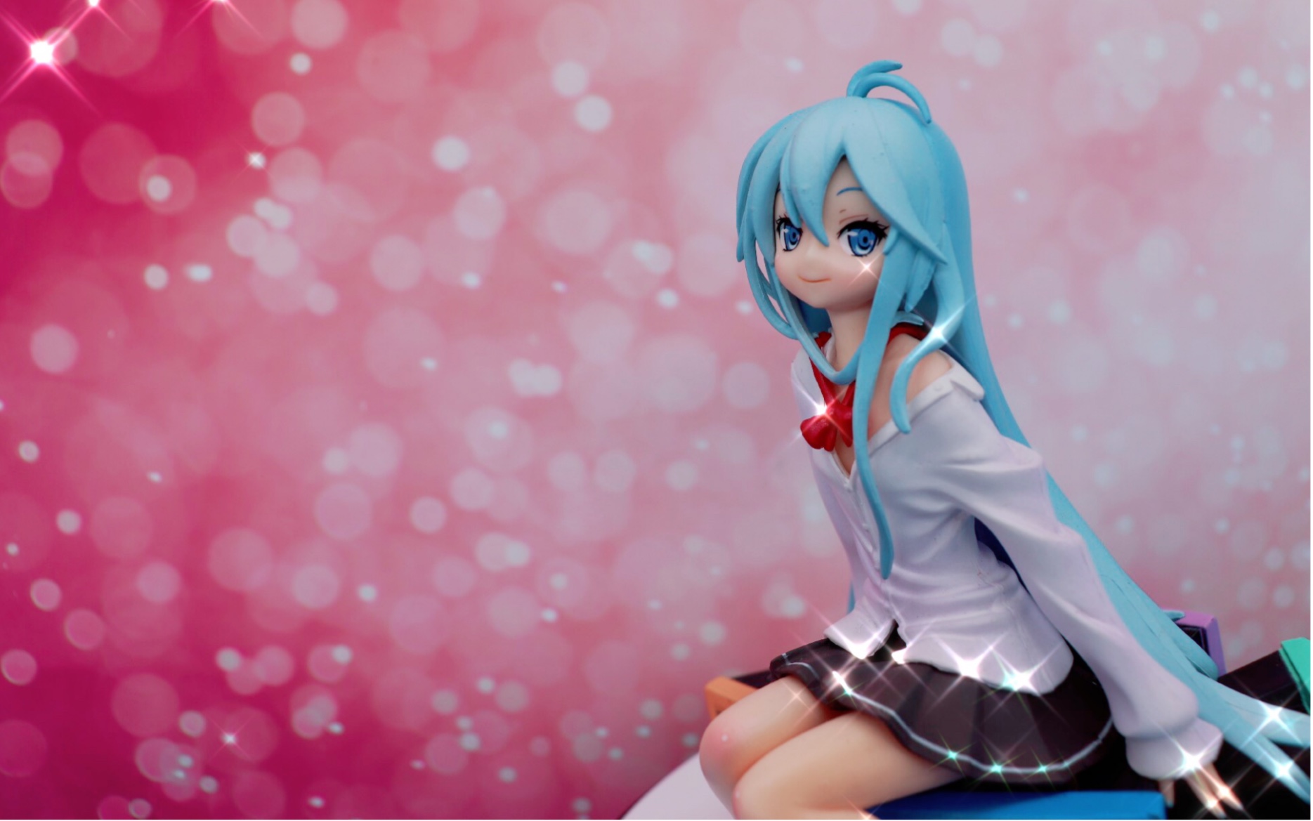 电波女与青春男已经是扭曲的人生却依然不得不持续下去藤和艾莉欧手办