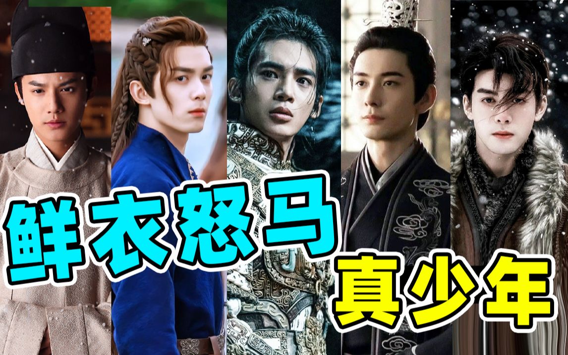 吃点好的吧!新时代8位“鲜衣怒马少年”,不比假骑马的虚男强?哔哩哔哩bilibili