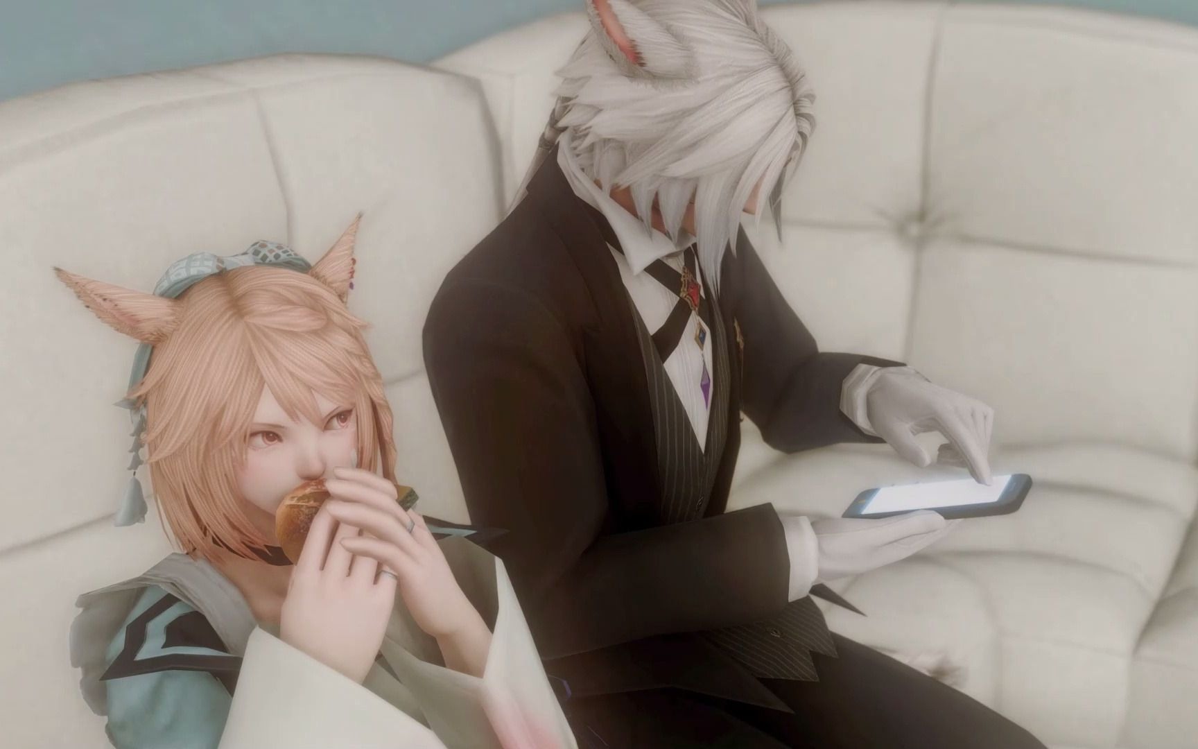 【ff14】最终幻想14|猫猫夫妇的十一小假期旅行