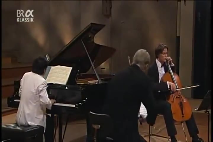 [图]郎朗演奏门德尔松第一钢琴三重奏Mendelssohn Piano Trio No 1, Lang Lang