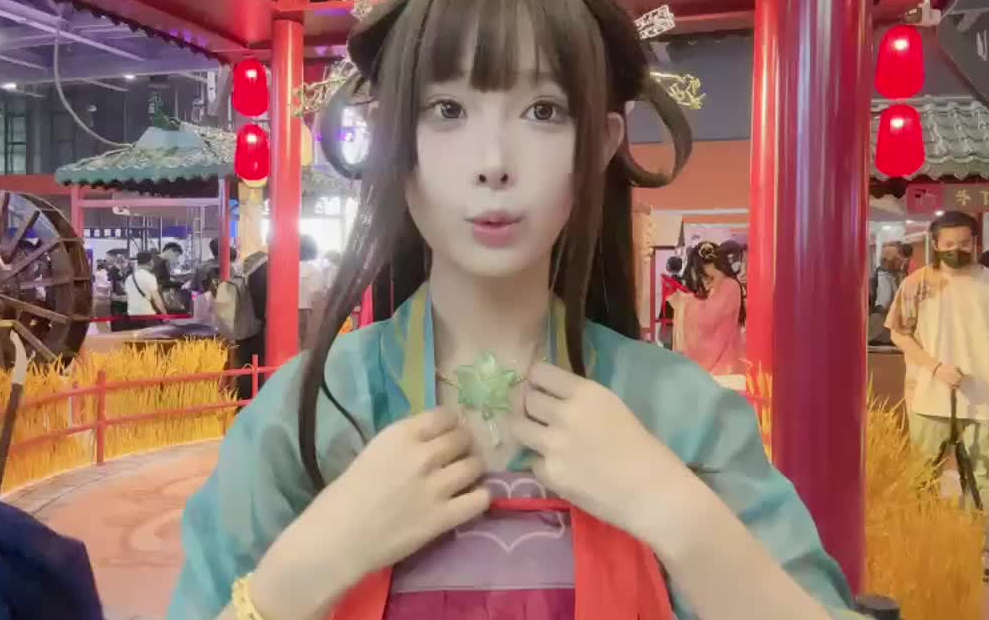 鱼子酱不能睡懒觉 在萤火虫!汉服展台 2023-05-01