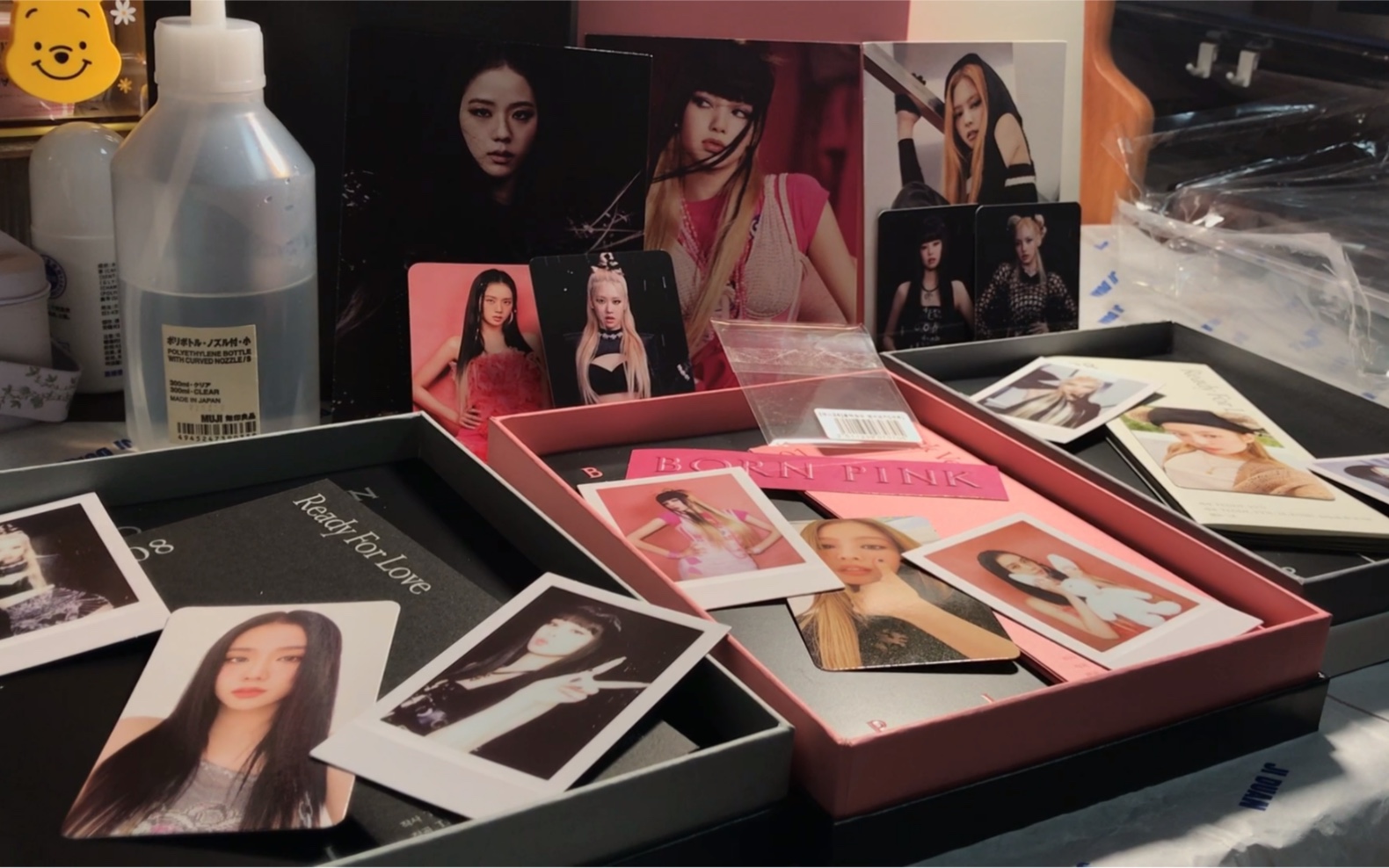 【专辑开箱】blackpink正规二born pink专辑团封拆专|有点欧气的拆专