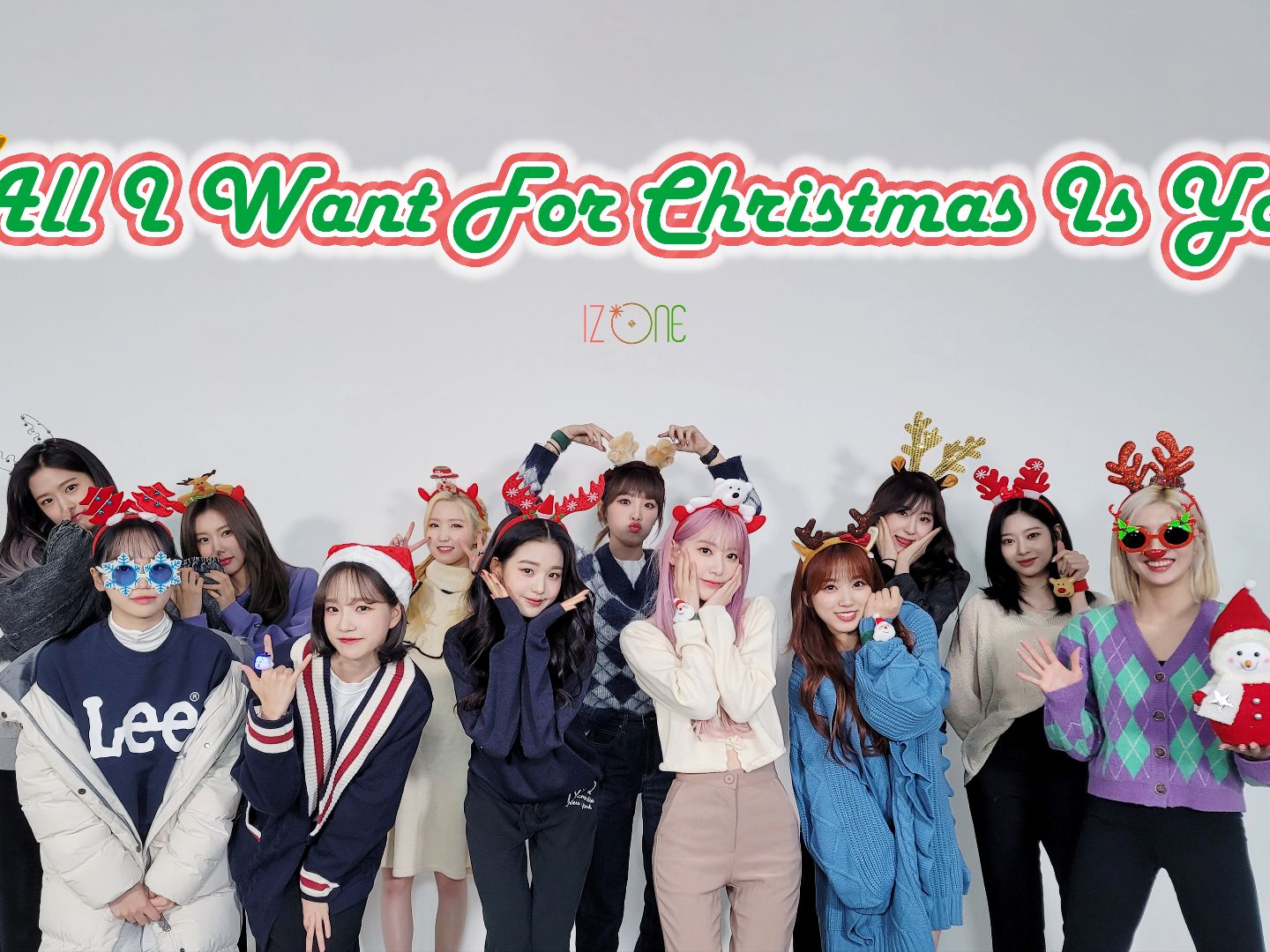 [图][AI Cover] IZ*ONE - All I Want for Christmas Is You