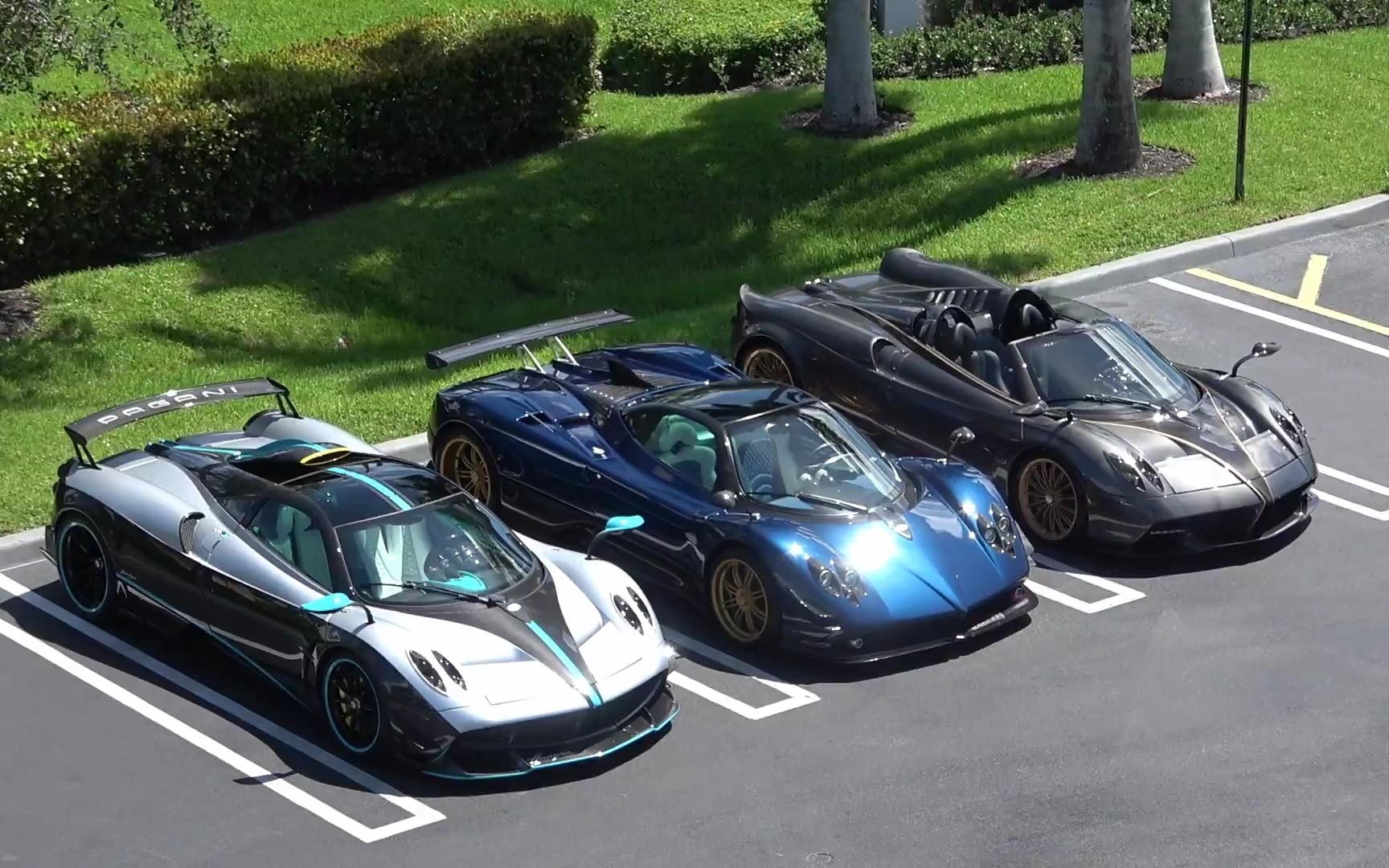 【超跑实拍】pagani zonda f, pagani huayra lultimo, huayra
