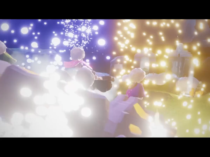 【屑剪辑】光遇-烟花落 繁华盛世只我一人罢了