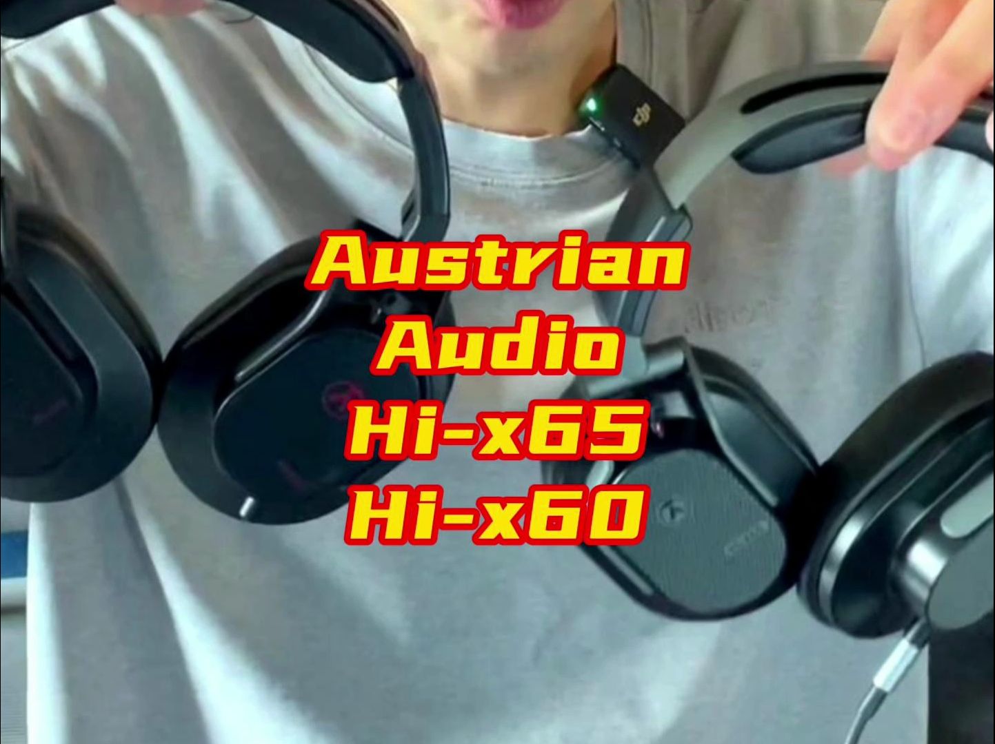 介绍我自己的两个耳机Austrian HiX65,X60哔哩哔哩bilibili