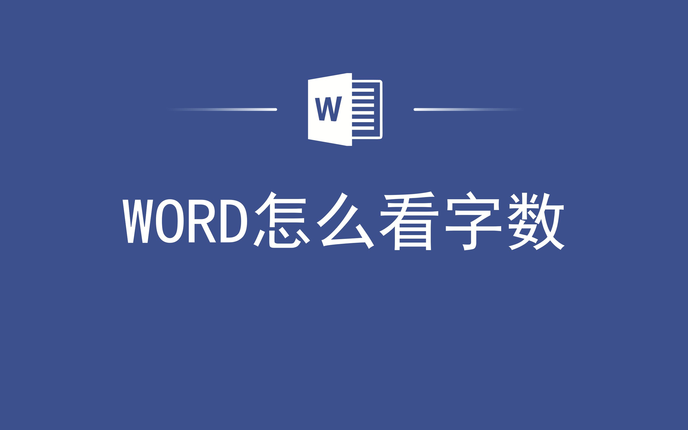 WORD怎么看字数哔哩哔哩bilibili