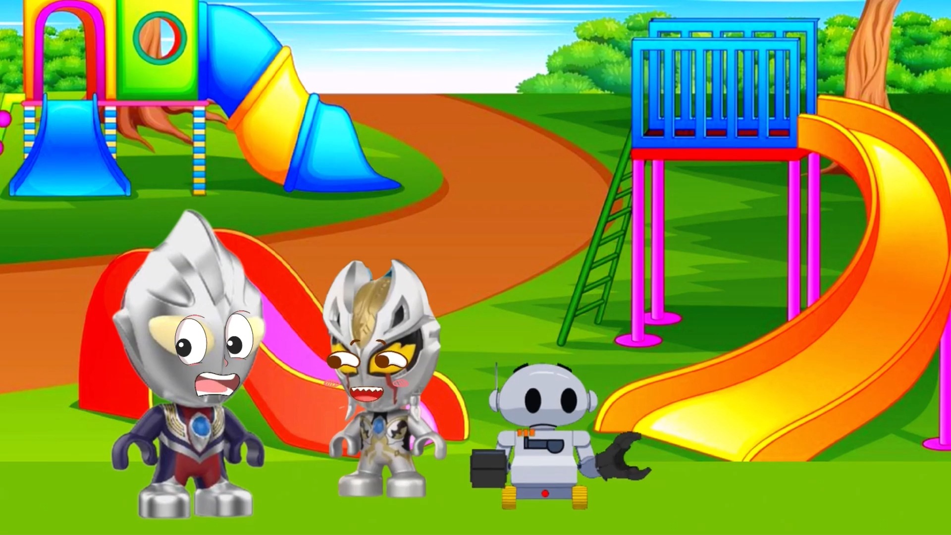 奥特曼启蒙早教玩具动画:小奥特曼眼睛看不清楚东西了