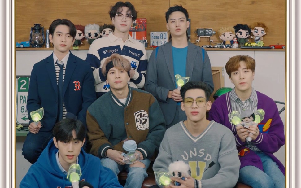 got7lastpiece应援教学场面逐渐失控