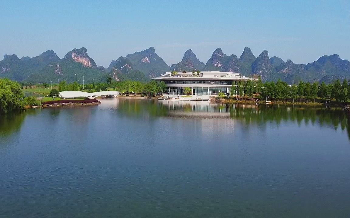 桂海晴岚风光