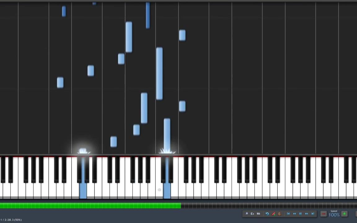 [图][Synthesia] 翻弹 Final Fantasy X-2(最终幻想10-2)-久遠～光と波の記憶～