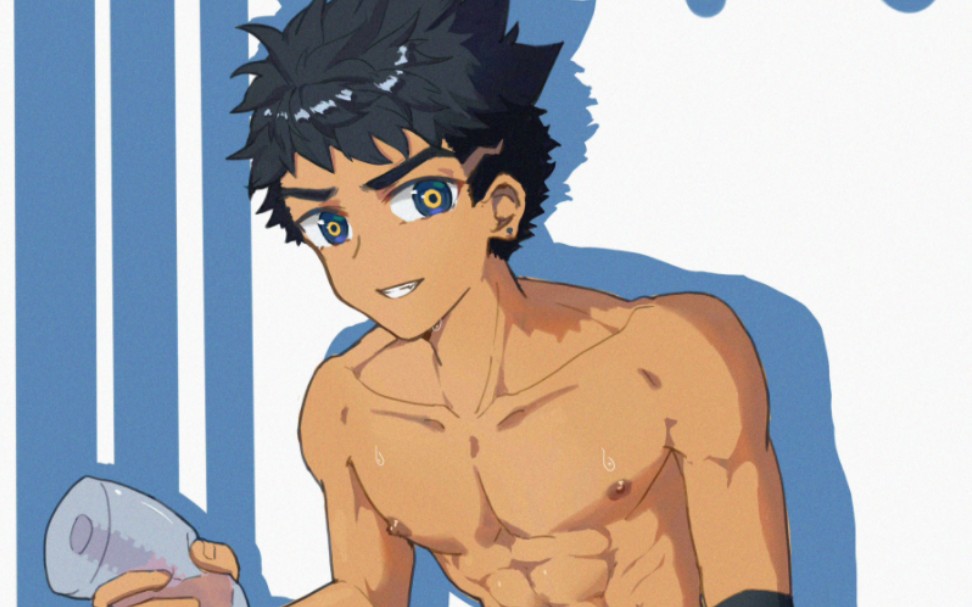 诶嘿来画一个黑皮筋肉xnh吧