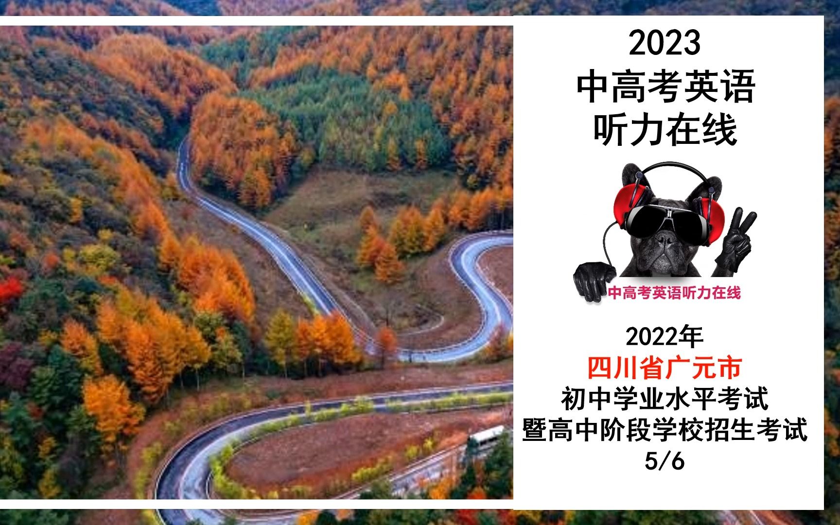 2022年四川省广元市初中学业水平考试(65)哔哩哔哩bilibili