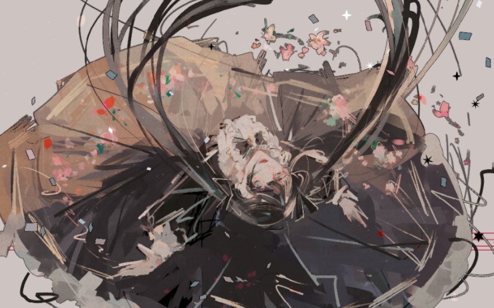 arcaea绘画花对立