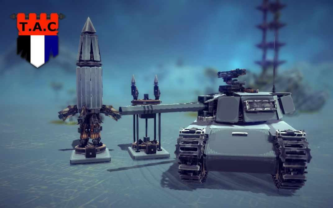 【Besiege】当中世纪遇上现代科技!重剑战车与暴风雨式自动弹道飞弹系统哔哩哔哩bilibili