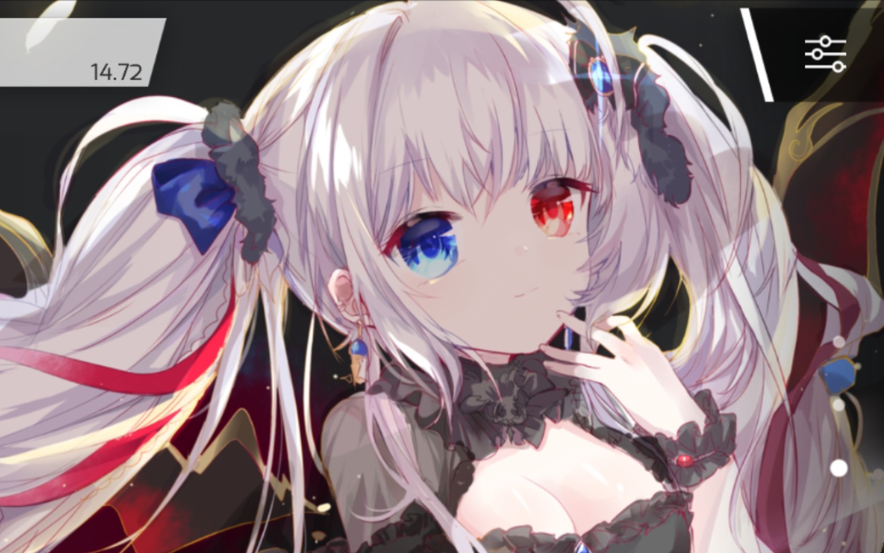 看到异色瞳美少女还不跑?(phigros)