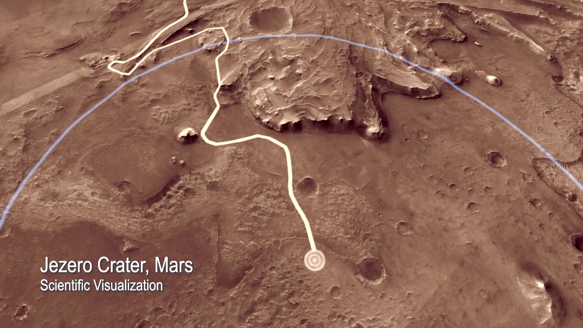 nasa以地形相对导航的方式登陆的mars2020探测器