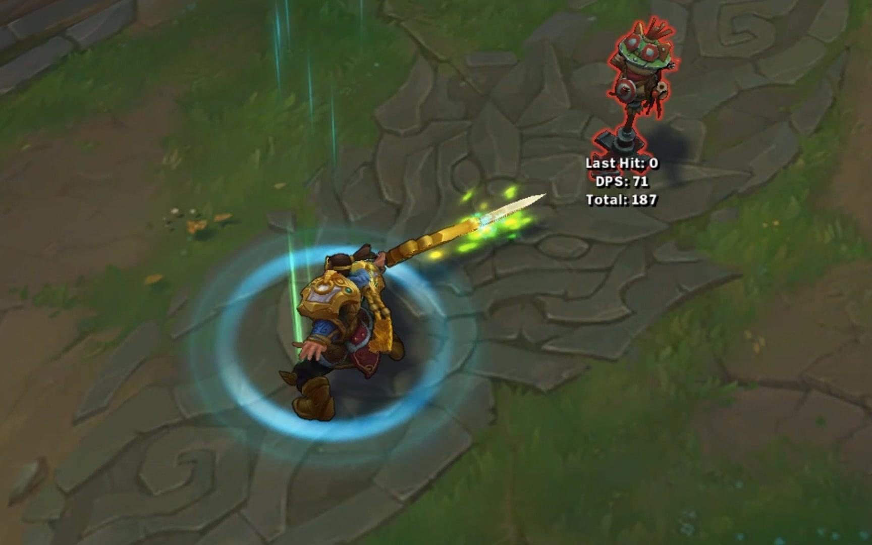 盖伦张辽文远皮肤黄金炫彩皮肤预览