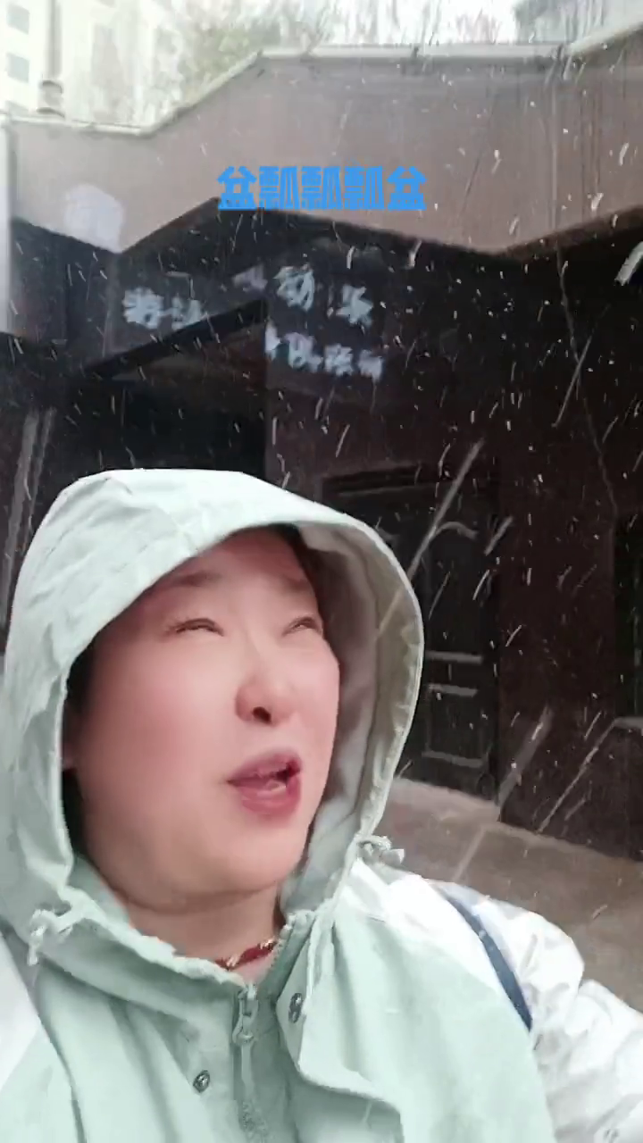 鹅毛大雪满天飞请南方朋友看春天的雪独自走起布丁索朗旺杰