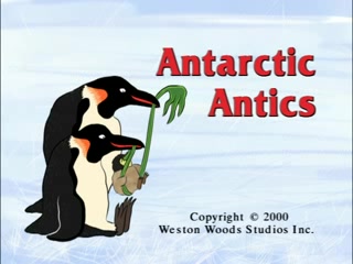 [图]【经典故事英语绘本58】Antarctic Antics南极洲上的企鹅 英语启蒙 世界经典有声英文动画故事 睡前故事 磨耳朵