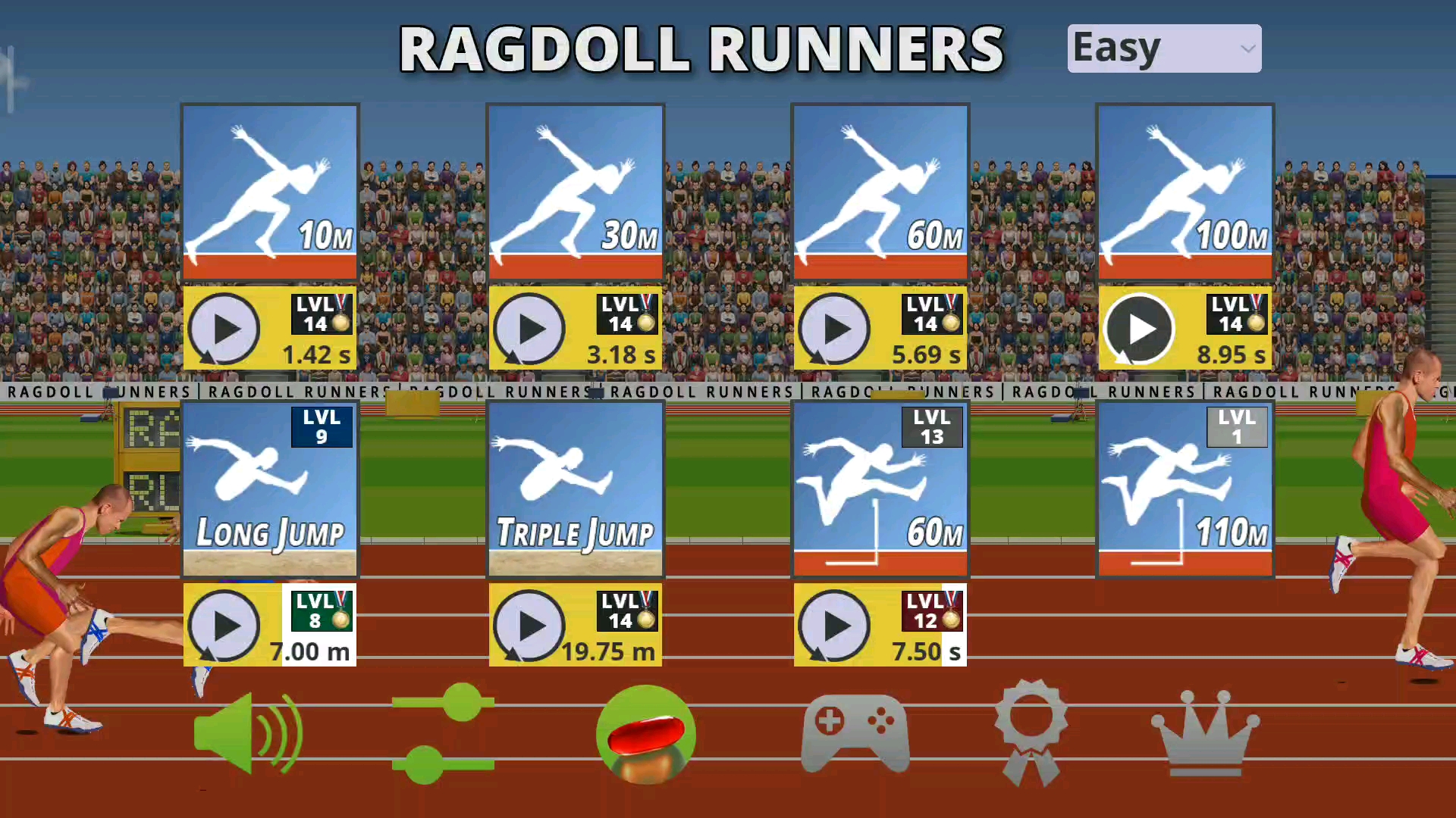 [ragdoll runners]百米打破9秒大关!