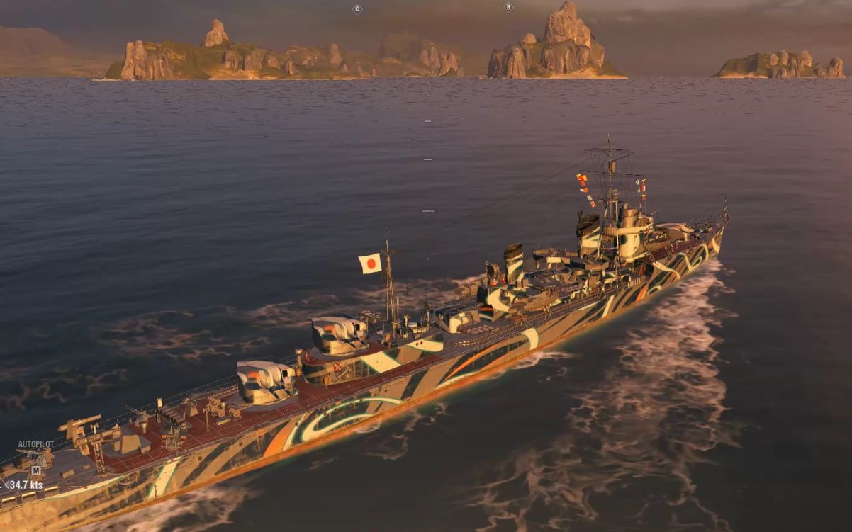 【战舰世界日驱】在大和眼皮底下原地消失并将其击沉的夕云驱逐舰