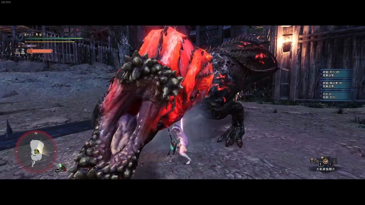 mhwi 太刀 ta 怒食恐暴龙(斗技) 3.13_哔哩哔哩_bilibili