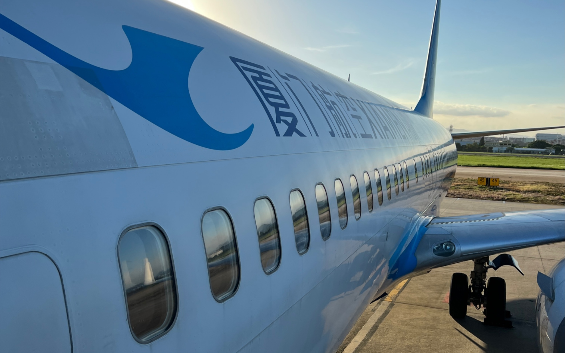 厦航mf8525起飞原声