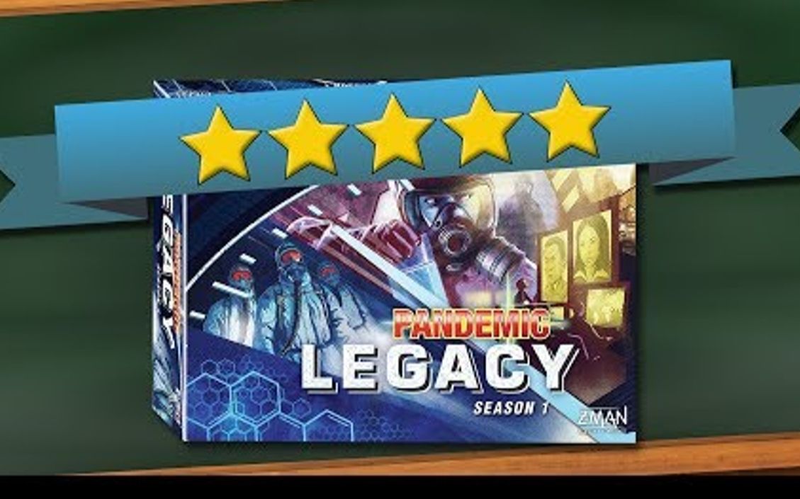 [图]《瘟疫危机传承：第一季》（2015）游戏评价（强力推荐）Pandemic Legacy Season 1 Game Review