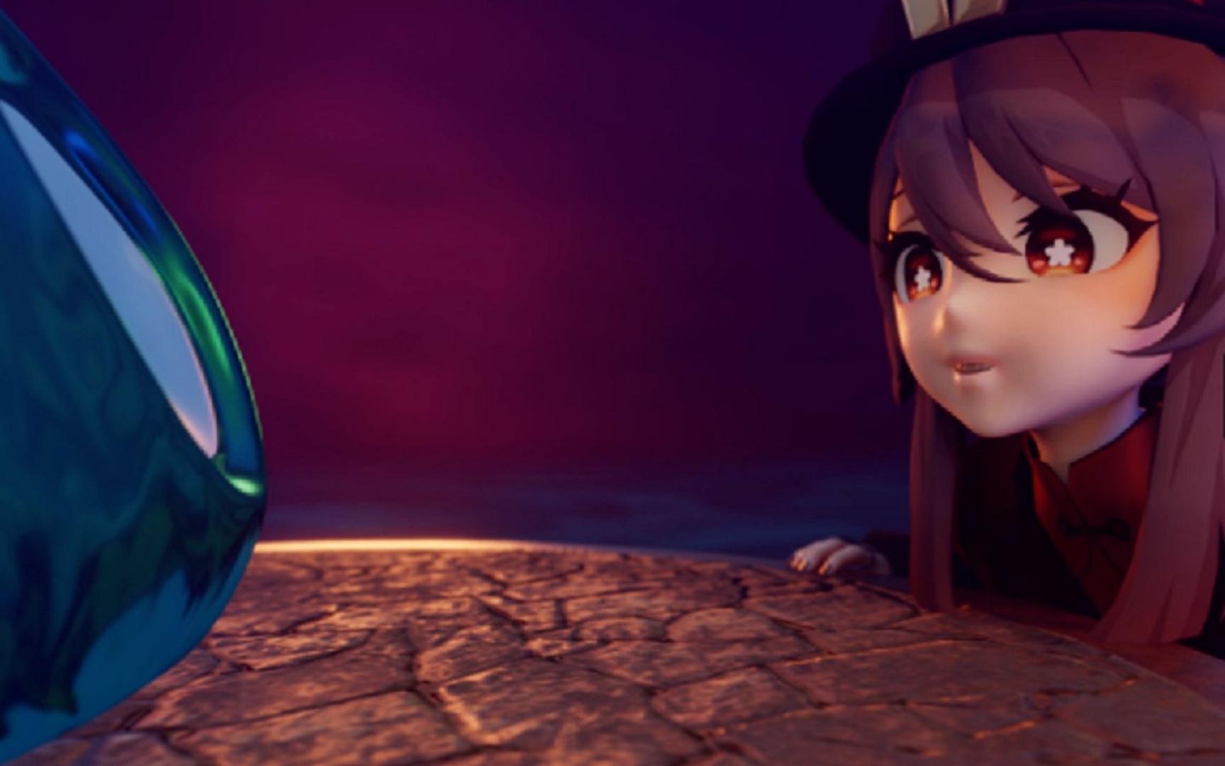 vicineko大佬原神同人动画推荐 莫娜胡桃大战史莱姆