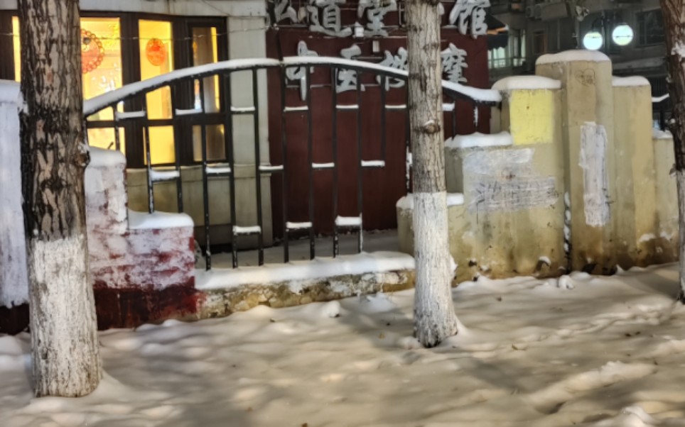 沈阳大街风雪限定版