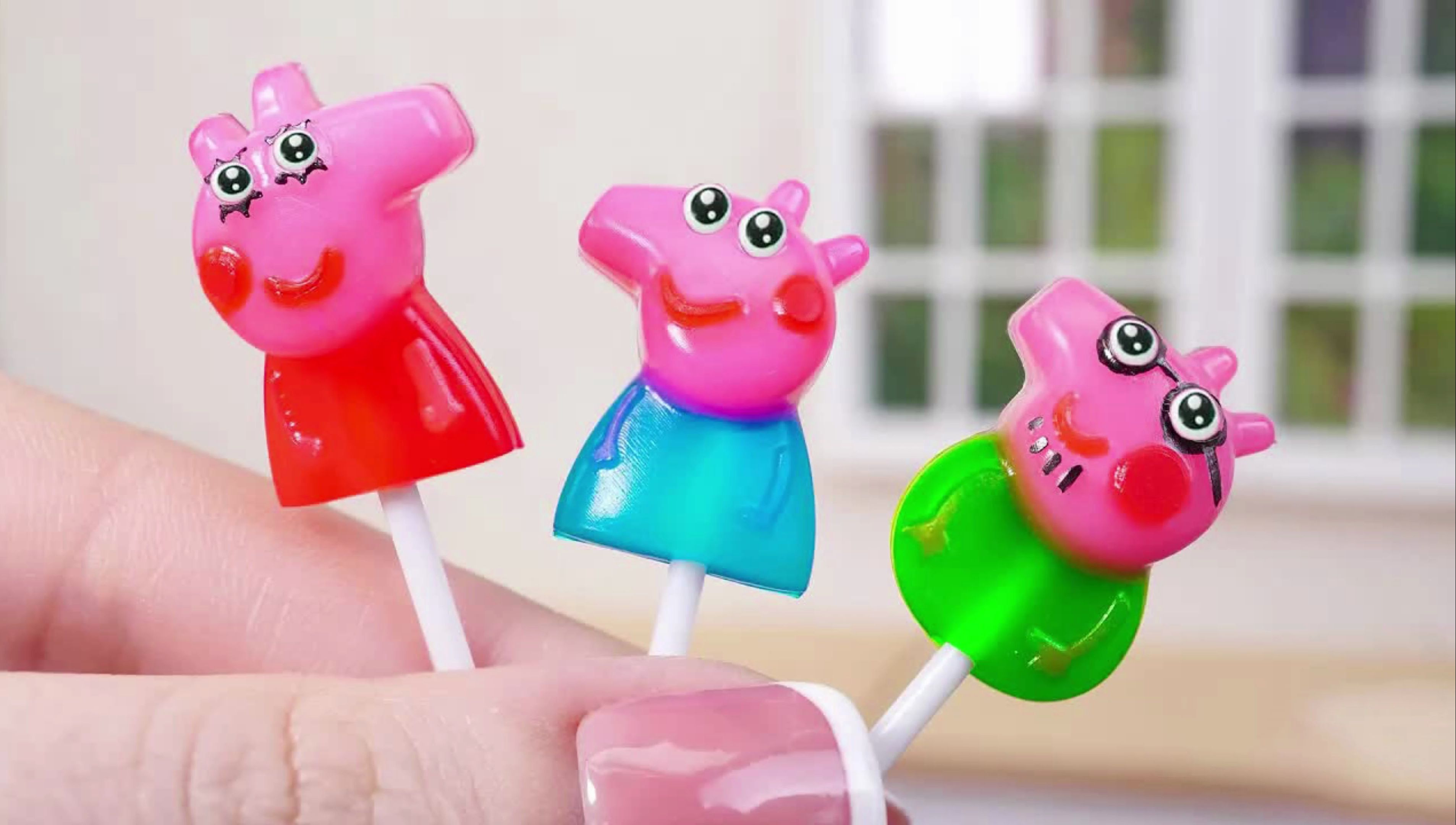 治愈解压迷你厨房:小猪佩奇棒棒糖