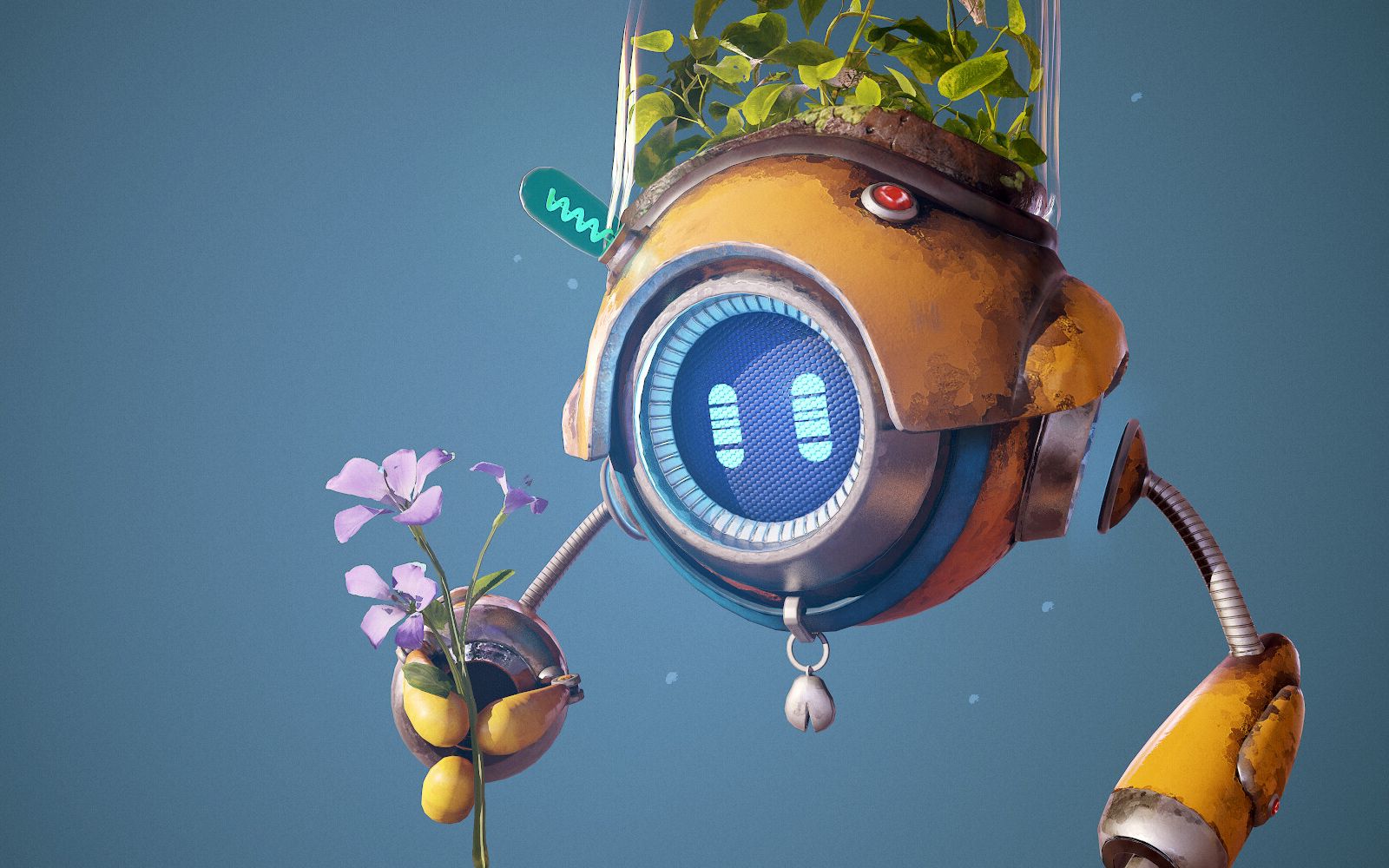 这么蠢萌又可爱的机器人,在建模师手下变成这样了