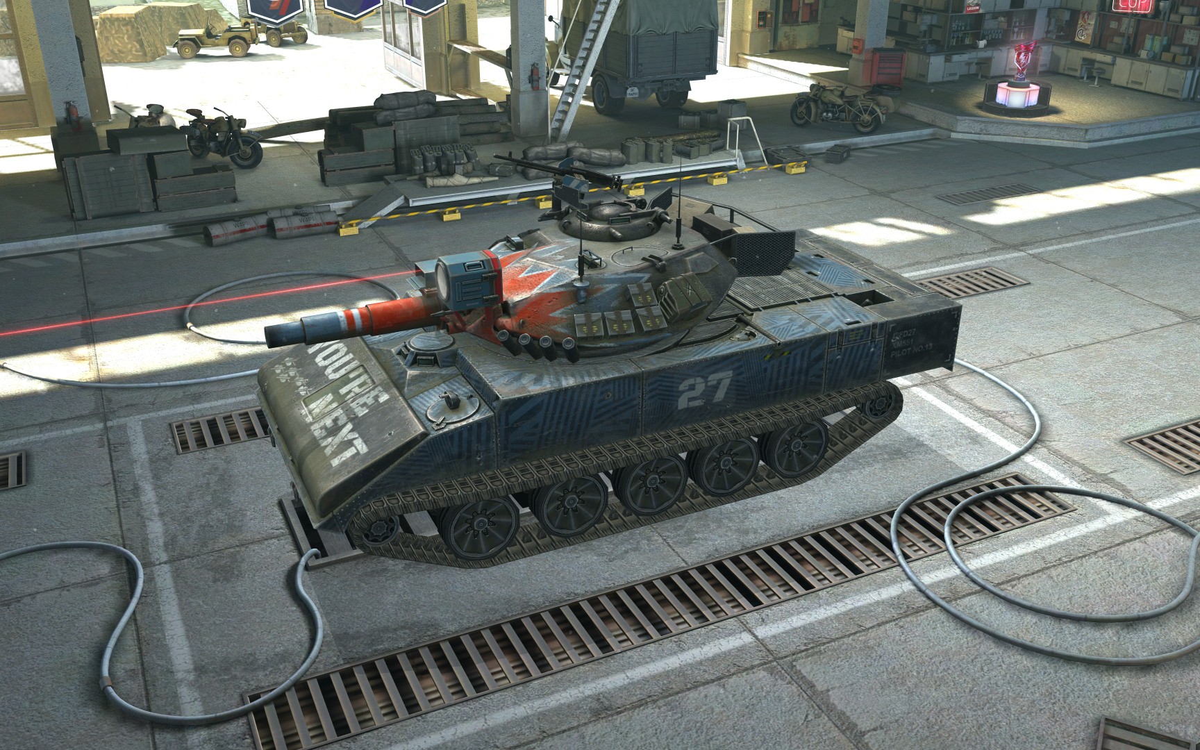 wotb坦克世界闪电战 谢里登传奇皮肤响尾蛇_哔哩哔哩 (゜-゜)つロ