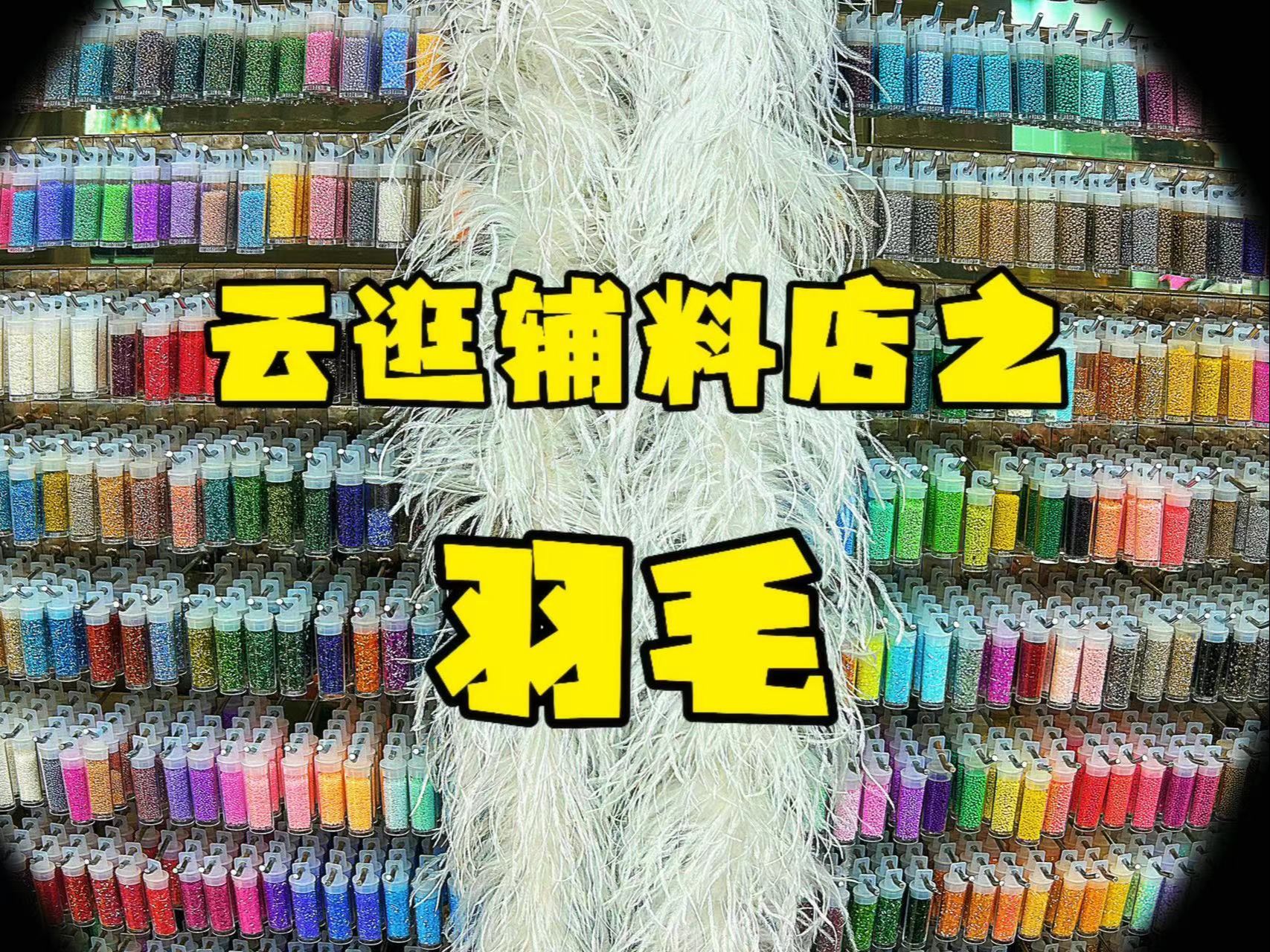 云逛辅料店:你可知衣服上的羽毛是哪里来的?哔哩哔哩bilibili