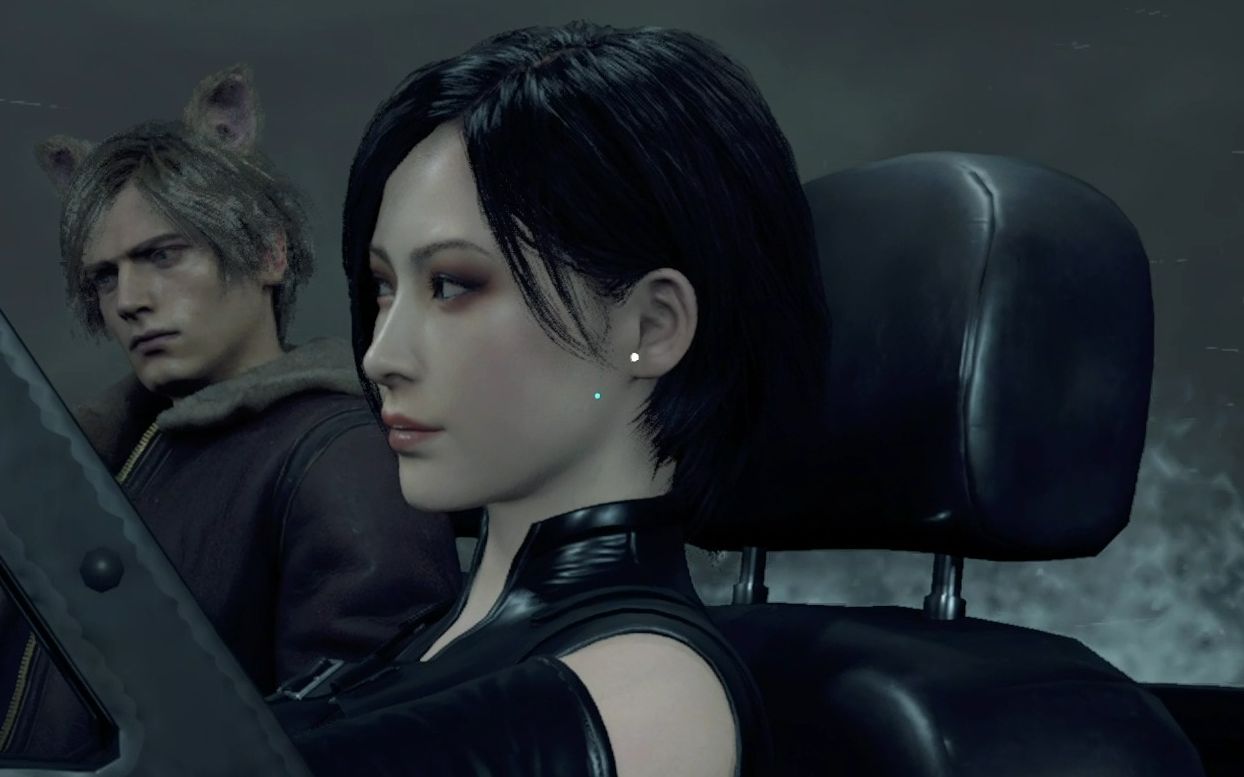 里昂你是斗不过艾达的(黑色作战服mod)