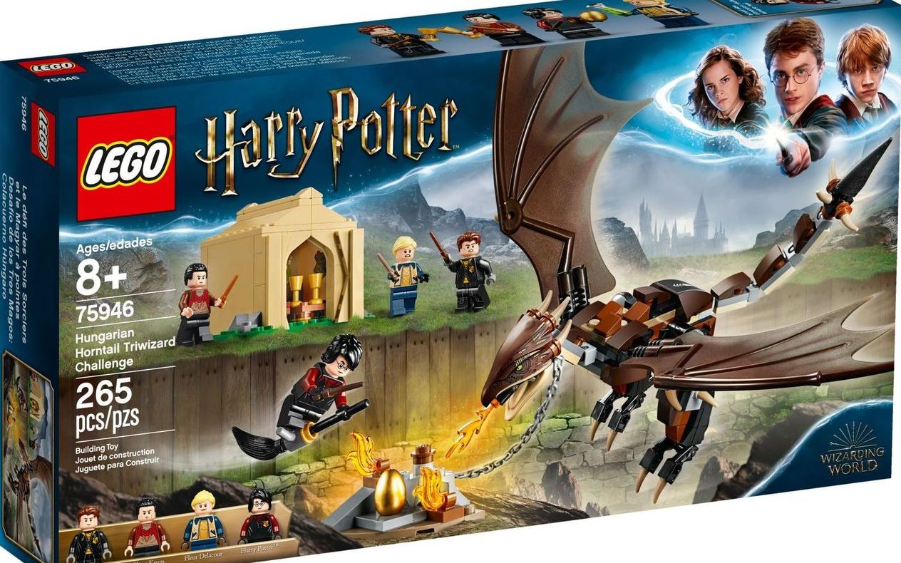 乐高哈利波特系列75946三强争霸赛之匈牙利树峰龙