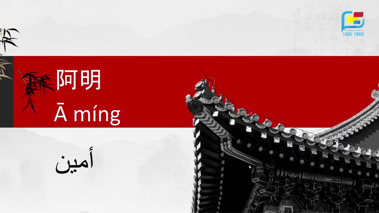 阿拉伯人教中文:常见的阿拉伯名字的中文读法(1)==中文发音嘛……阿语发音很标准的(●'◡'●)哔哩哔哩bilibili