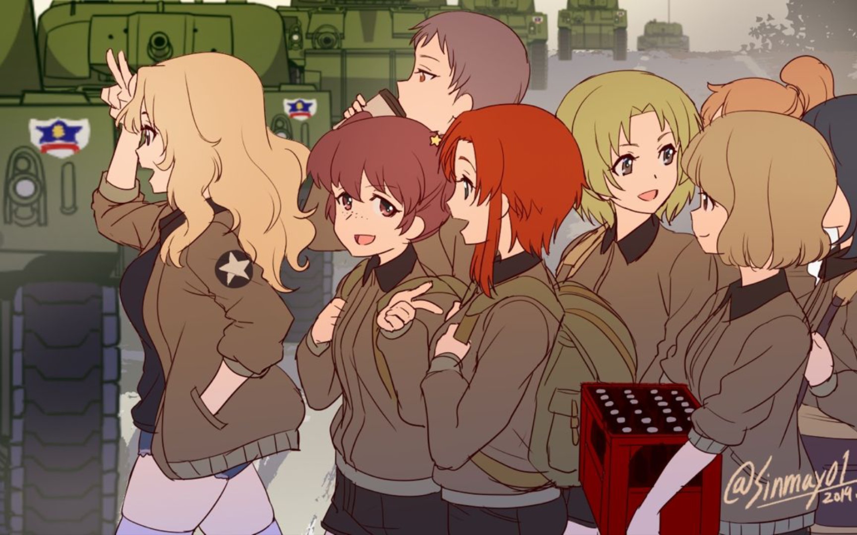 少女与战车人物介绍(6):桑德斯篇