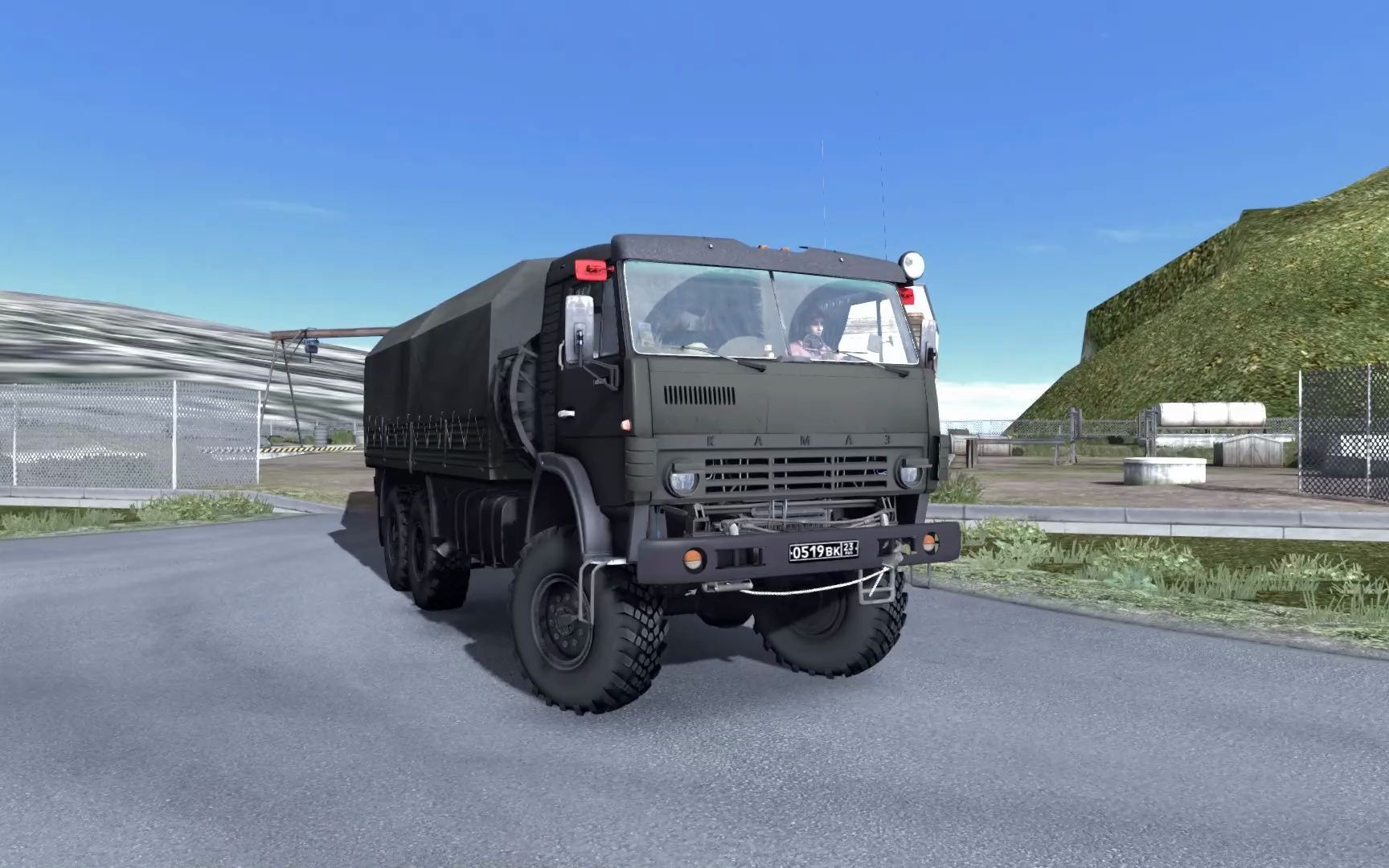 欧卡2mod卡玛斯4310带货柜