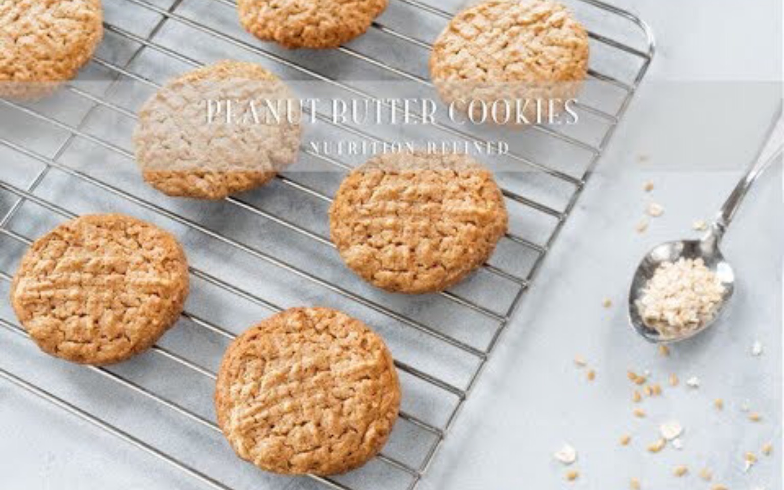 【NutritionRefined】花生酱饼干食谱分享 素食无麸质 | Peanut Butter Cookies | Vegan, GlutenFree哔哩哔哩bilibili