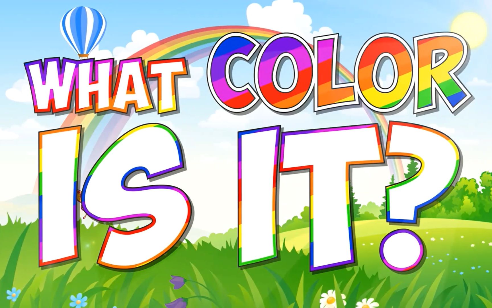 [图]What Color Is It - Color Song for Kids - Learn your Colors - Jack Hartmann