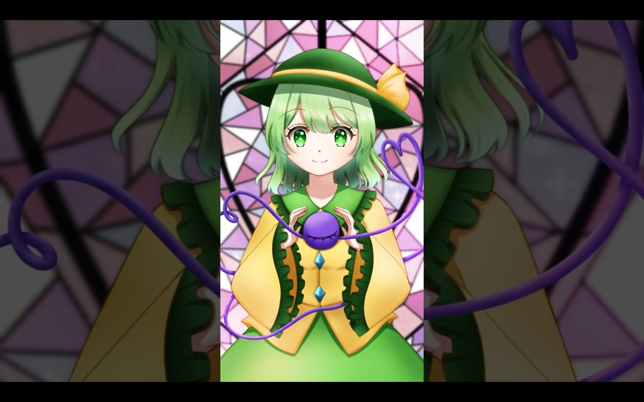 【授权搬运/栞奈】【東方】画了古明地恋酱 #shorts